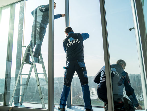 Hitzeschutzfolien Montage